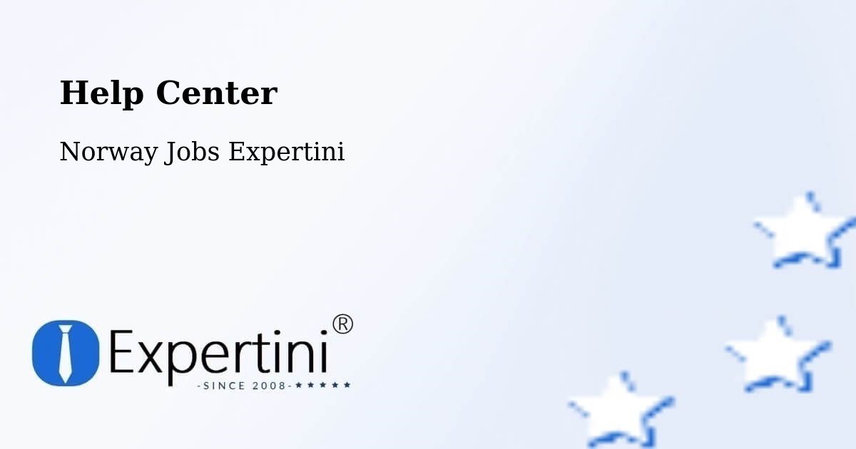 Help Center – Oppdal - Norway Jobs Expertini