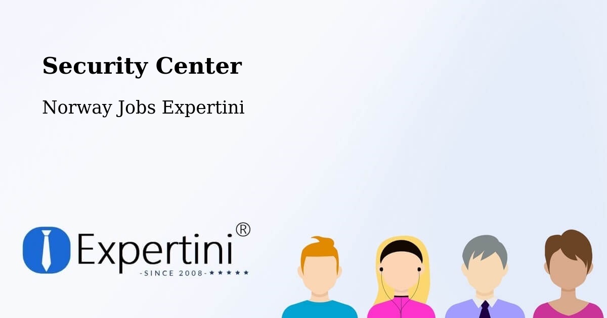 Security Center - Norway Jobs Expertini
